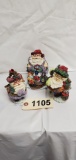 Crinkle Clause figurines