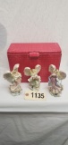 Fitz and Floyd Angel figurines