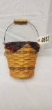 Longaberger sage basket