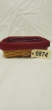 Longaberger keepsake basket