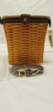 Longaberger saddle brook basket