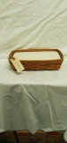 Longaberger bread basket