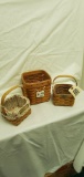 Longaberger Set of 3 baskets