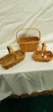 Longaberger Set of 3 baskets