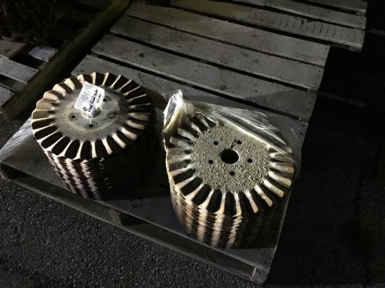 Used Fluted Coulter Blades