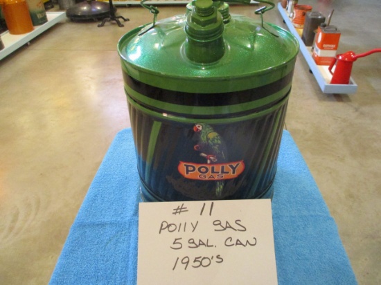 Polly Gas 5-gal can 1950’s