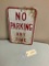 No Parking Any Time Metal Sign 12