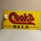 Cooks Goldblume Beer Metal Sign 28