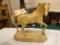 Horse Statue - Some Damage to Leg