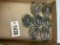 7 Brass Heston Belt Buckles