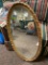 Oval Gold Gilded Mirror