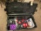Plastic Roller Trunk w/ Koozies and Wrist Bands