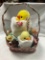 Basket of Chick Beanie Babies