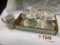Flat White Napcoware Pottery
