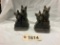 Brass Scotty Dog Bookends