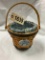Longaberger 1999 Daisy Basket w/ Protector & Tie On