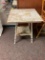 Square Stand w/ Turned Legs