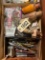Flat of Medicine Bottles/Pens/Keys/Misc