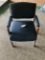 Blue Upholstered Office Chair