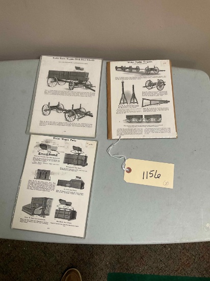 3 Weber Farm Wagon Manual Pages