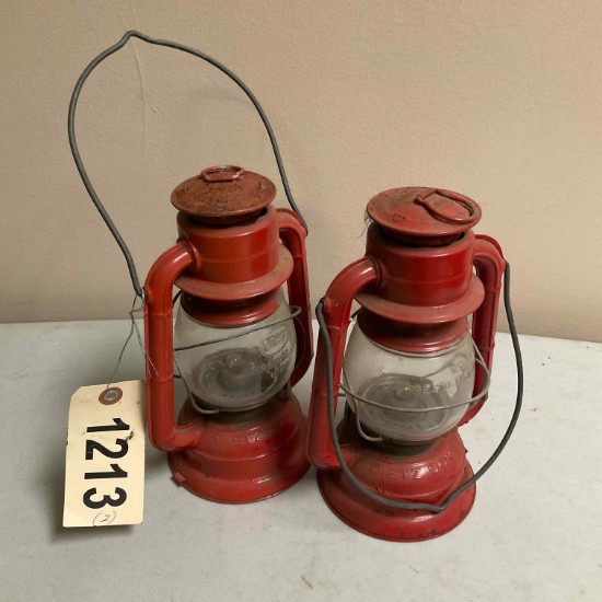 Pair of Dietz Lanterns