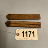 2 Stanley Folding Rules #68, #62