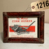 Morral Corn Husker Adv Brochure in Frame