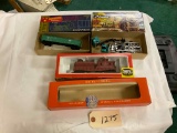 3 HO Gauge Train Cars