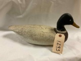 Gooseville Gun Club Wooden Duck Decoy