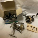 3 Reels - Advante, Shimano, Bache Brown Spring Master