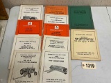 10 Asst Allis Chalmers Manuals