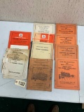 10 Asst Allis Chalmers Manuals