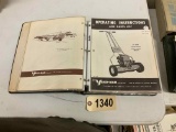 Binder of Yardman Push Mowers