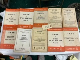 10 Asst Case Manuals
