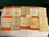 10 Asst Case Manuals