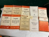 10 Asst Case Manuals