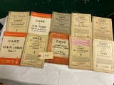 10 Asst Case Manuals