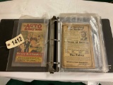 Binder of Misc Advertising & Manuals