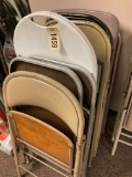 12 Asst Folding Chairs