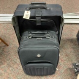 2 Black Suitcases