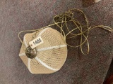 Wicker Swag Hanging Light