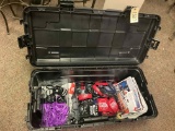 Plastic Roller Trunk w/ Koozies and Wrist Bands