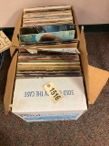 2 Boxes Record Albums