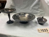 Silverplate Bowl/Candy Dishes