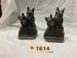 Brass Scotty Dog Bookends