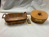 2 longaberger Baskets - 2000 Hostess Appreciation Basket