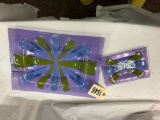 Pair of Higgins Glass Ashtrays