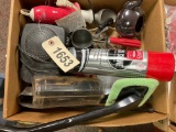Flat of Ice Cream Scoops/Cork Screw/Window Cleaner/Misc