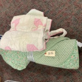 Lightweight Compforter and Tattered Quilt