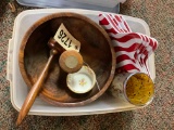 Star Plates, Nut Bowl, Misc
